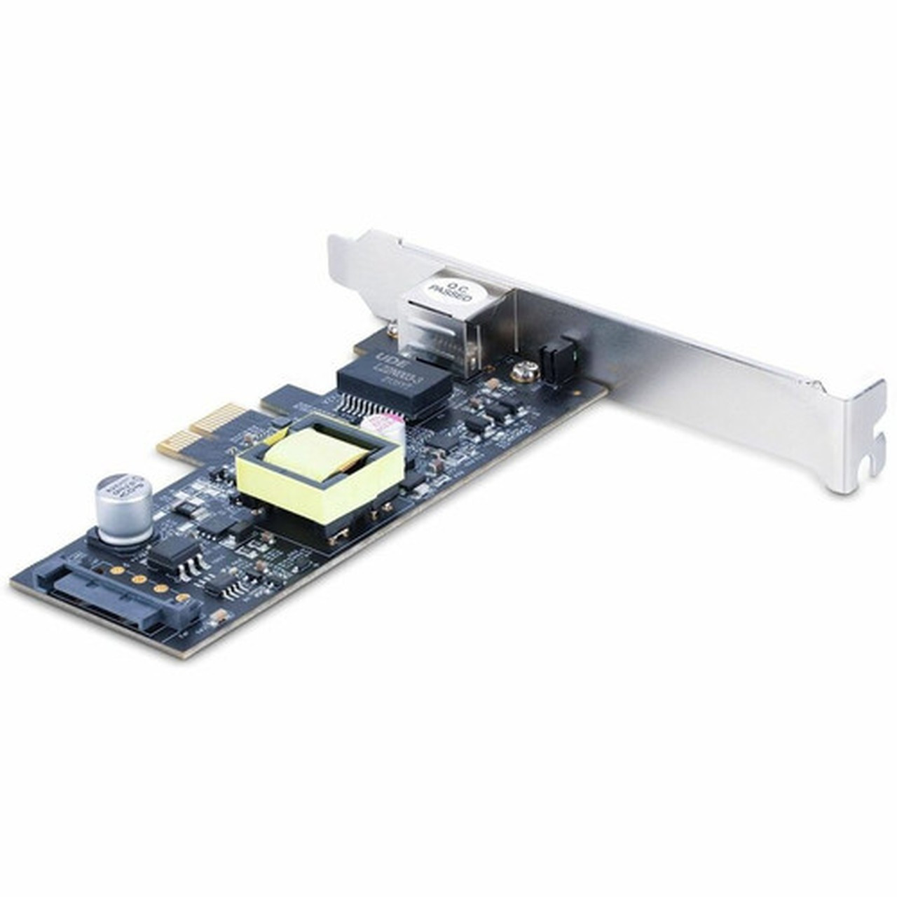 StarTechcom 1-Port 25Gbps PCI Express PoE Network Card Intel I225-V PCIe 8023afat PoE Multi-Gigabit NIC SATA Powered Ethernet PR12GIP-NETWORK-CARD
