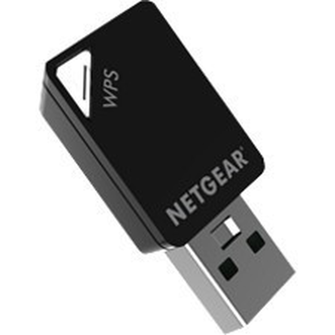 Netgear AC600 IEEE 80211ac Wi-Fi Adapter for Desktop ComputerNotebook - USB - 600 Mbits - 240 GHz ISM - 5 GHz UNII - External A6100-10000S