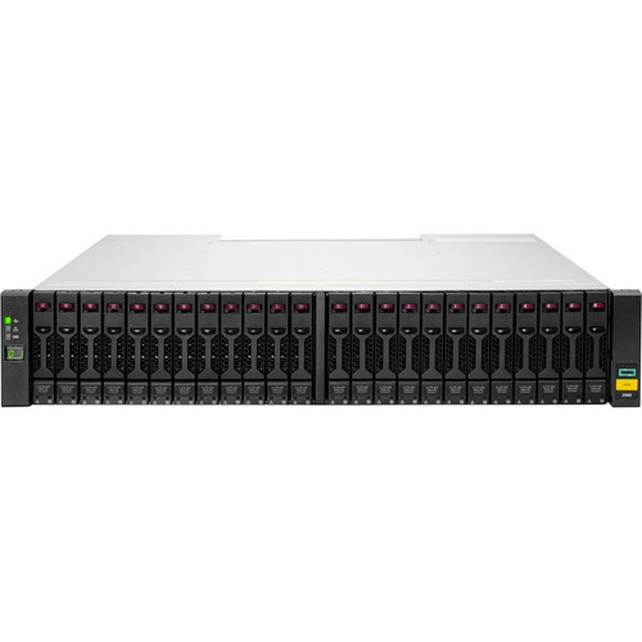 HPE MSA 2060 10GbE iSCSI SFF Storage - 24 x HDD Supported - 0 x HDD Installed - 24 x SSD Supported - 0 x SSD Installed - Clustering - R0Q76B