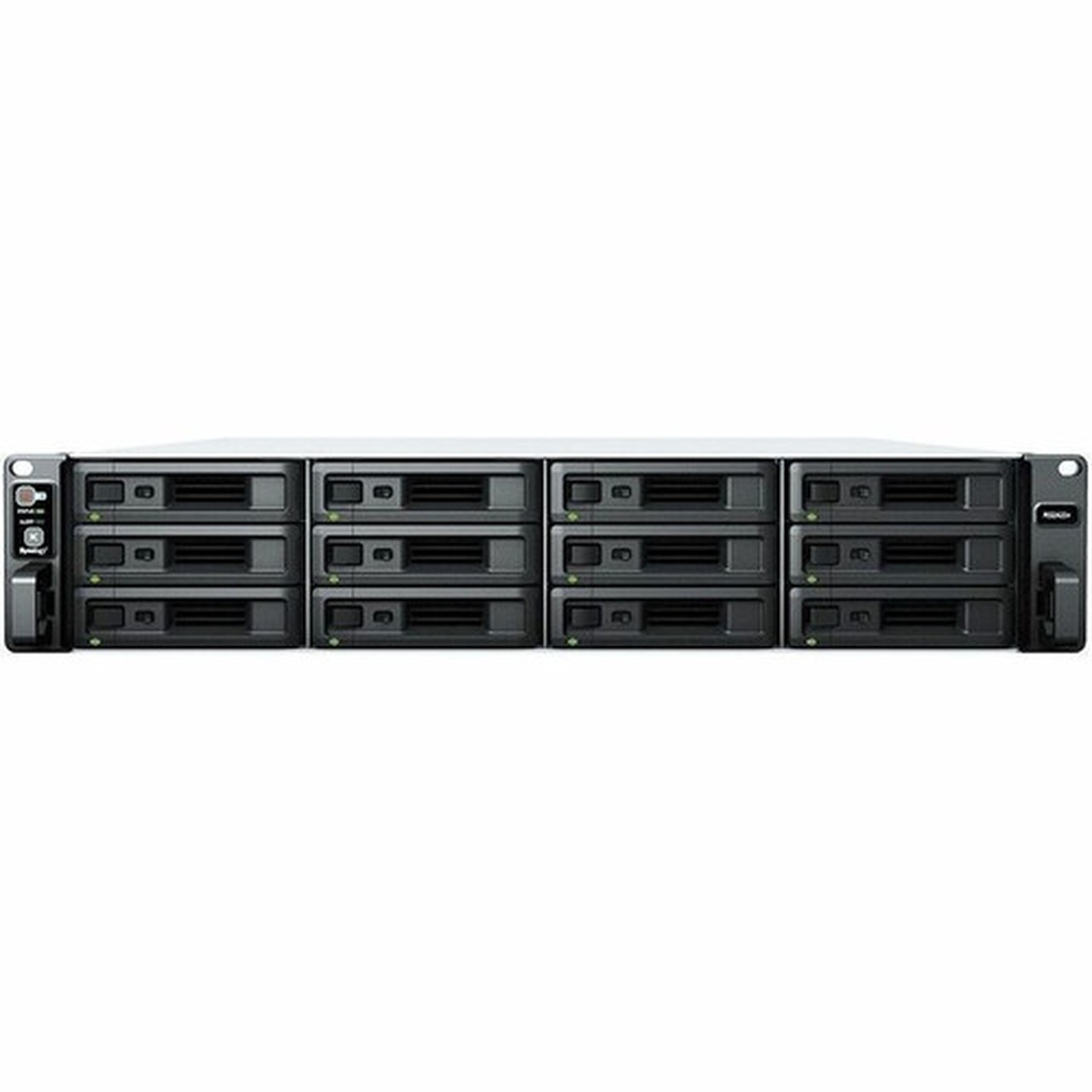 Synology RackStation RS2423 SANNAS Storage System - 1 x AMD Ryzen V1780B Quad-core 4 Core 335 GHz - 12 x HDD Supported - 0 x HDD RS2423