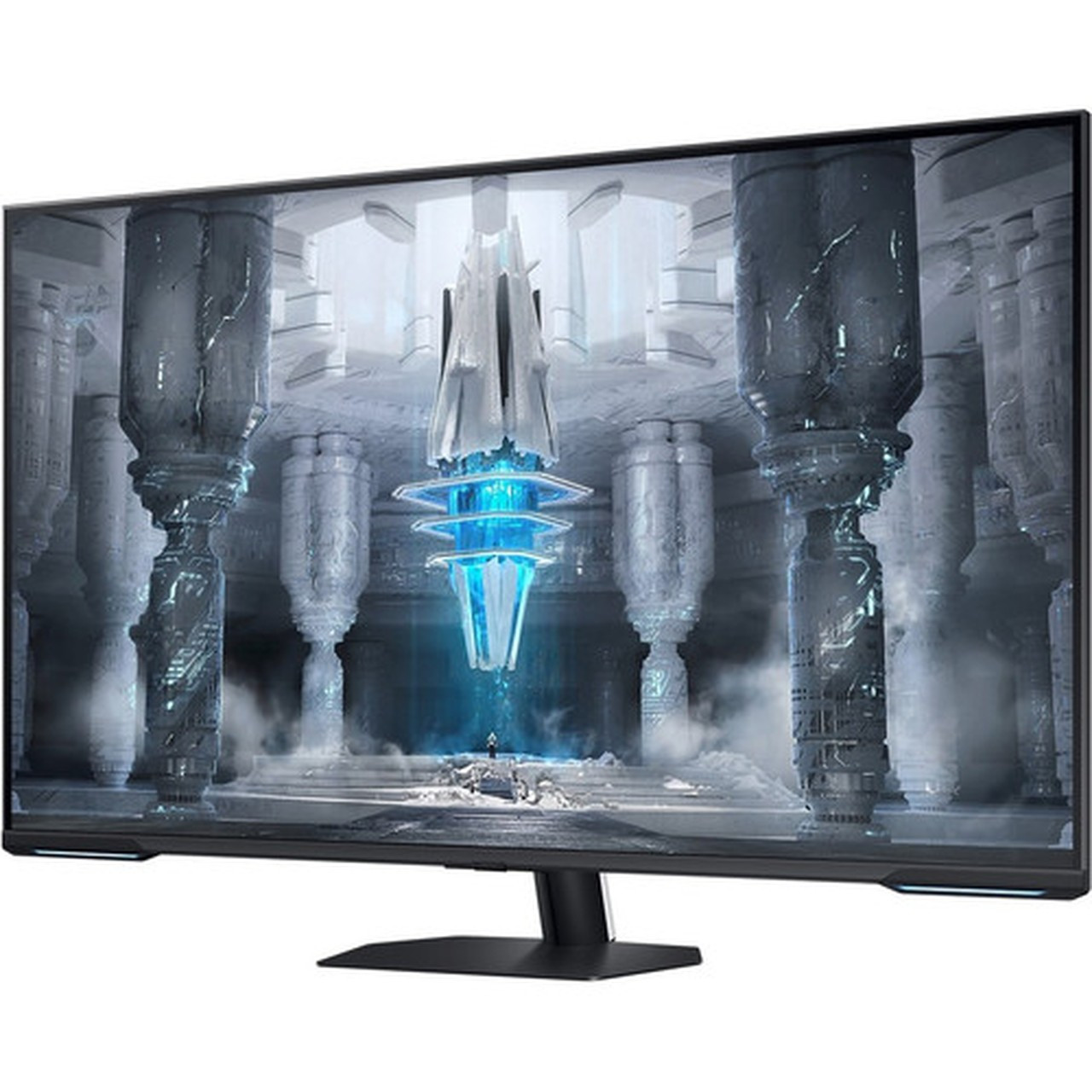 Samsung Odyssey Neo G7 S43CG702NN 43 Class 4K UHD Smart Gaming Mini LED Monitor - 169 - Black White - 43 Viewable - Vertical VA LS43CG702NNXZA