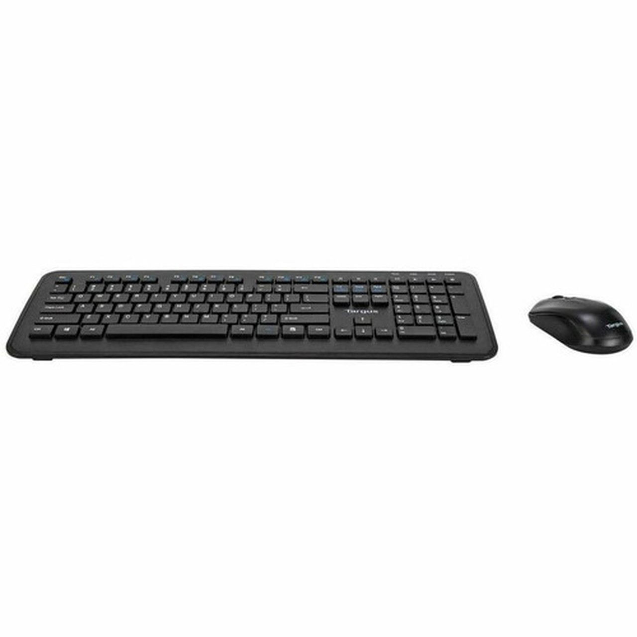 Targus KM610 Wireless Keyboard and Mouse Combo Black - USB Wireless RF 240 GHz Keyboard - Black - USB Wireless RF Mouse - Optical - AKM610BT