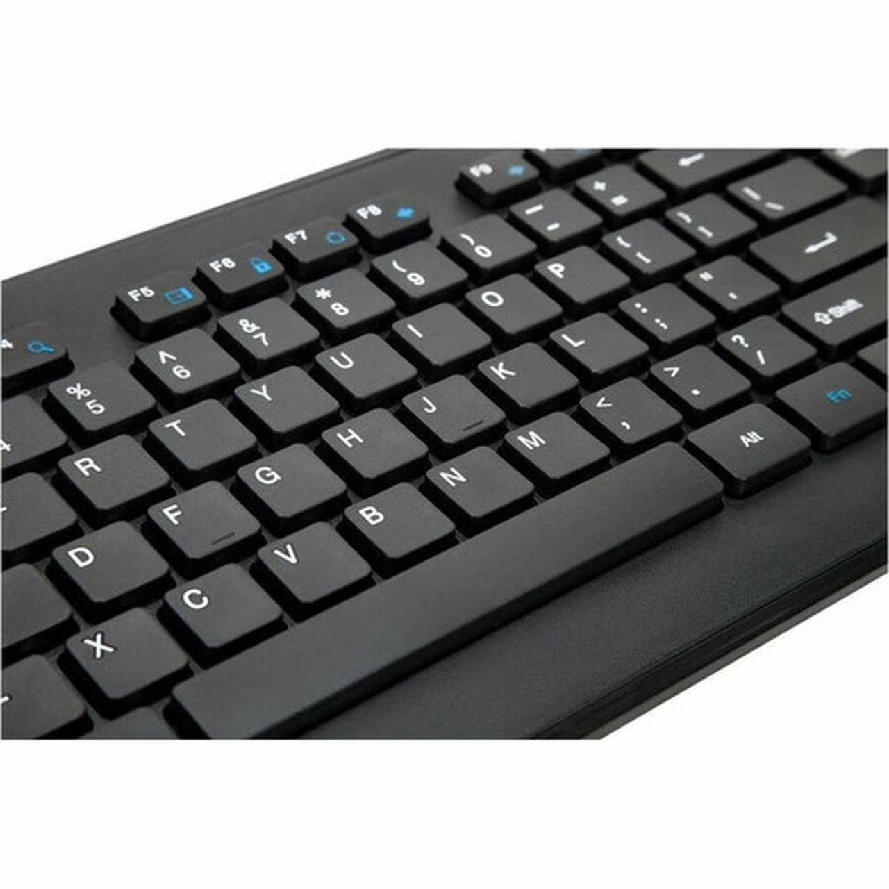 Targus KM610 Wireless Keyboard and Mouse Combo Black - USB Wireless RF 240 GHz Keyboard - Black - USB Wireless RF Mouse - Optical - AKM610BT