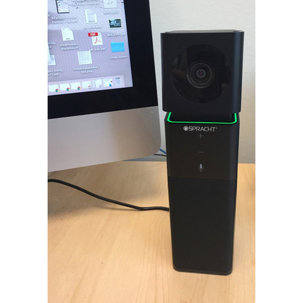 Spracht Aura Video Mate Video Conferencing Camera - USB 20 - 1 Packs - 1920 x 1080 Video - Fixed Focus - Microphone CC2020