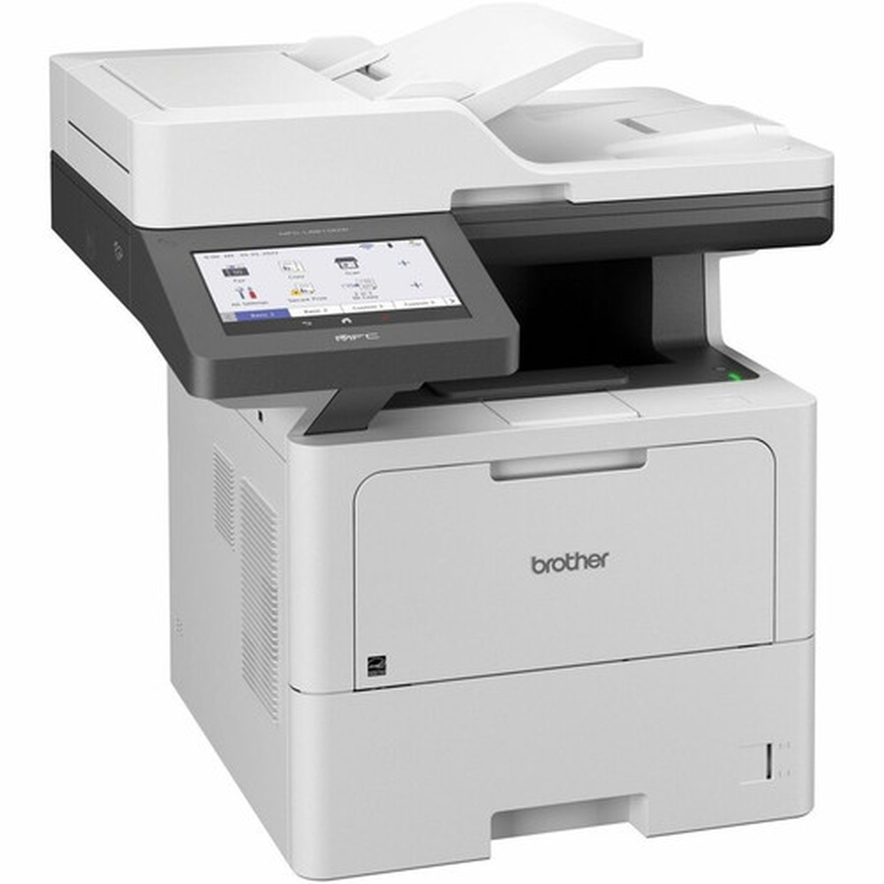 Brother MFC-L6810DW Wireless Laser Multifunction Printer - Monochrome - Gray - CopierPrinterScanner - 52 ppm Mono Print - 1200 x dpi MFCL6810DW