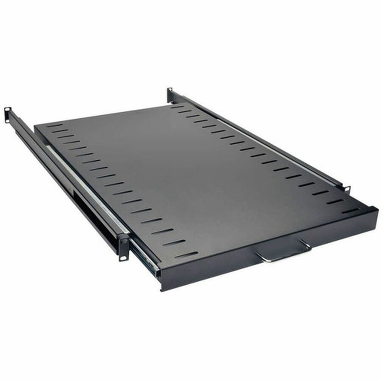 Tripp_Lite_SmartRack_SRSHELF4PSL_Rack_Shelf_-_Black_-_Cold-rolled_Steel_CRS_-_2268_kg_Maximum_Weight_Capacity_SRSHELF4PSL