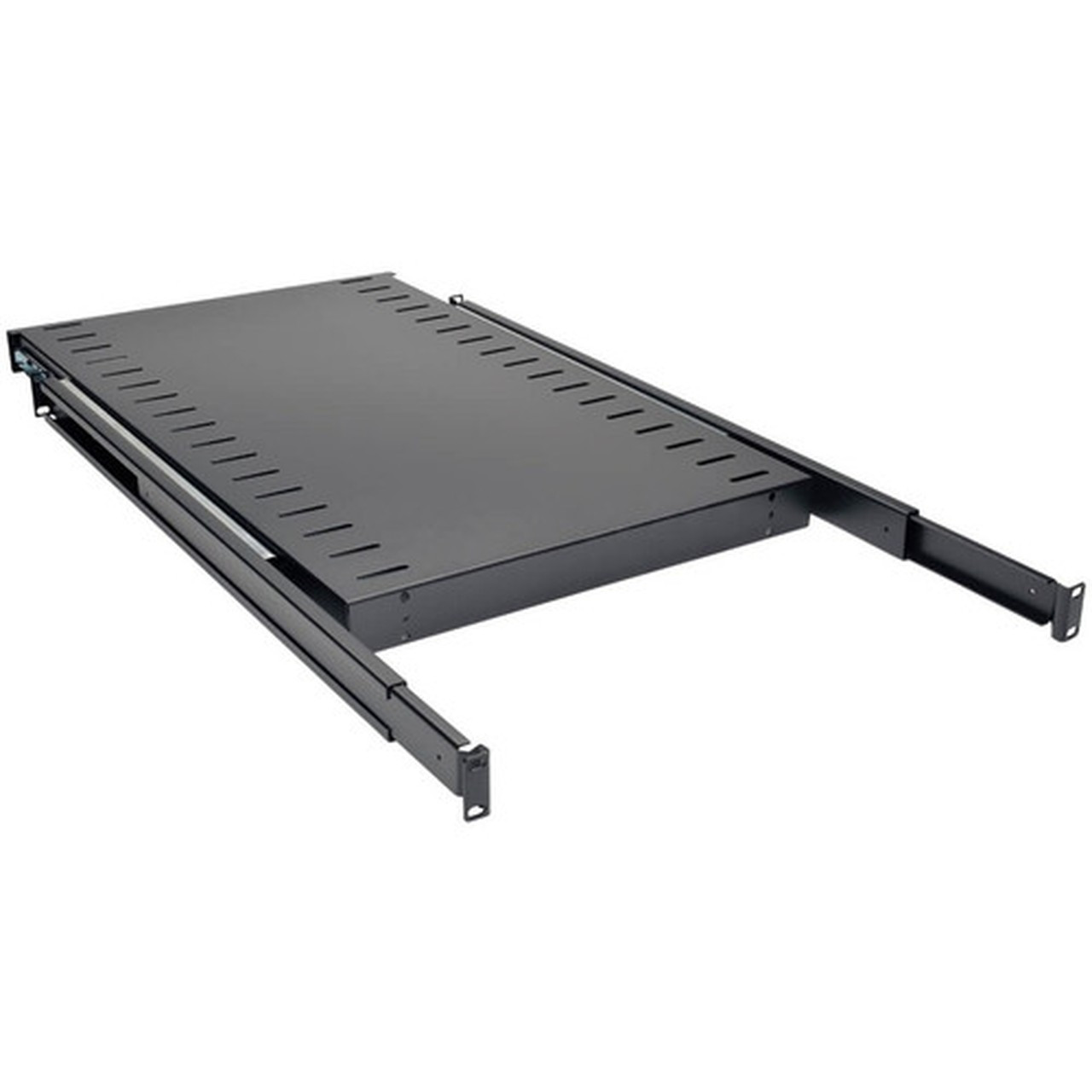 Tripp_Lite_SmartRack_SRSHELF4PSL_Rack_Shelf_-_Black_-_Cold-rolled_Steel_CRS_-_2268_kg_Maximum_Weight_Capacity_SRSHELF4PSL