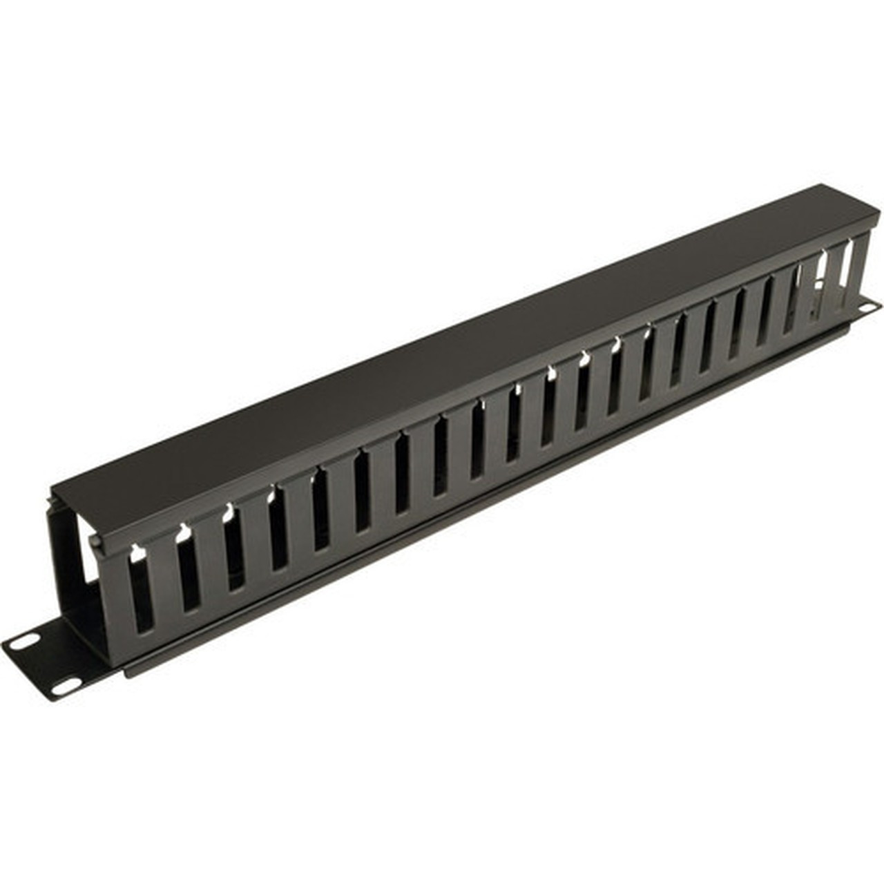 Tripp_Lite_Horizontal_Cable_Manager_-_Black_-_1U_Rack_Height_-_19_Panel_Width_SRCABLEDUCT1U