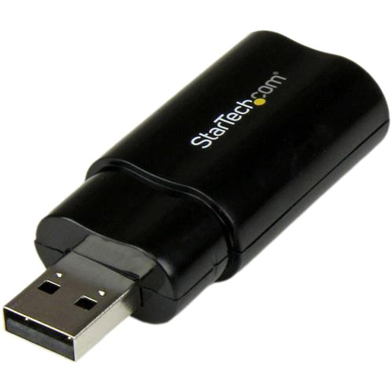 StarTechcom_Audio_USB_Adapter_-_1_x_Type_A_Male_USB_-_1_x_Mini-phone_Female_Audio_In_1_x_Mini-phone_Female_Audio_Out_-_TAA_Compliant_ICUSBAUDIOB
