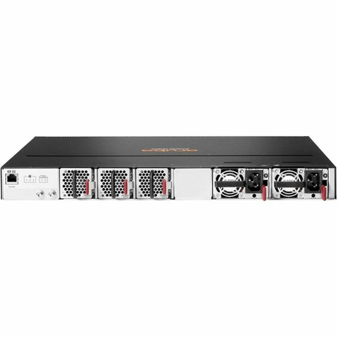 Aruba R8q70a Rear R9W89A#ABA Aruba HPE 8100 24XT4XF4C Ethernet Switch | FleetNetwork.ca