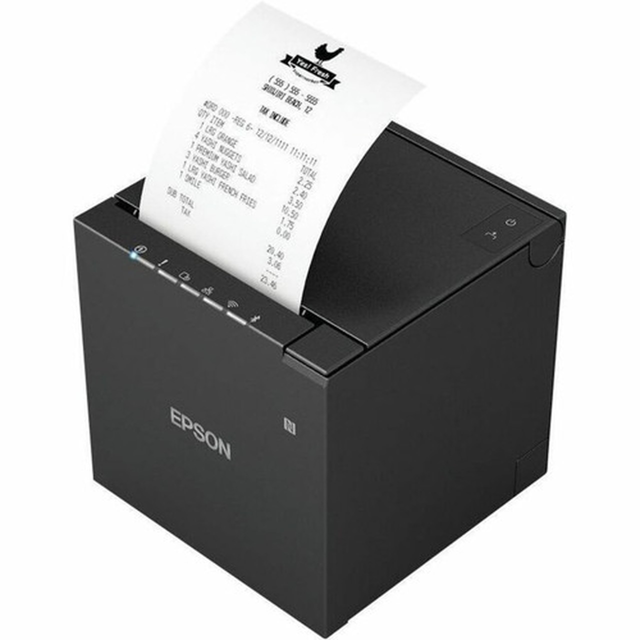 Epson OmniLink TM-m30III Desktop Direct Thermal Printer - Monochrome - Receipt Print - Fast Ethernet - USB - USB Host - With Cutter - C31CK50012