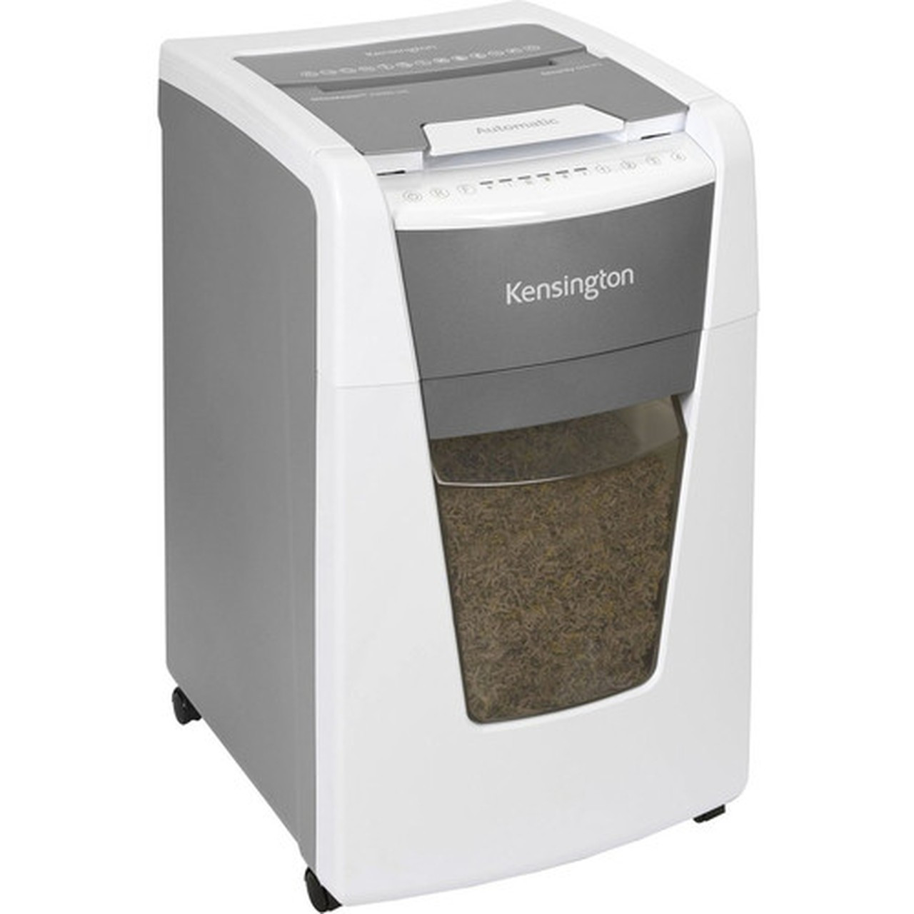 Kensington OfficeAssist Auto Feed Shredder A3000-HS Anti-Jam Micro Cut - Continuous Shredder - Micro Cut - 8 Per Pass - for shredding K52051AM