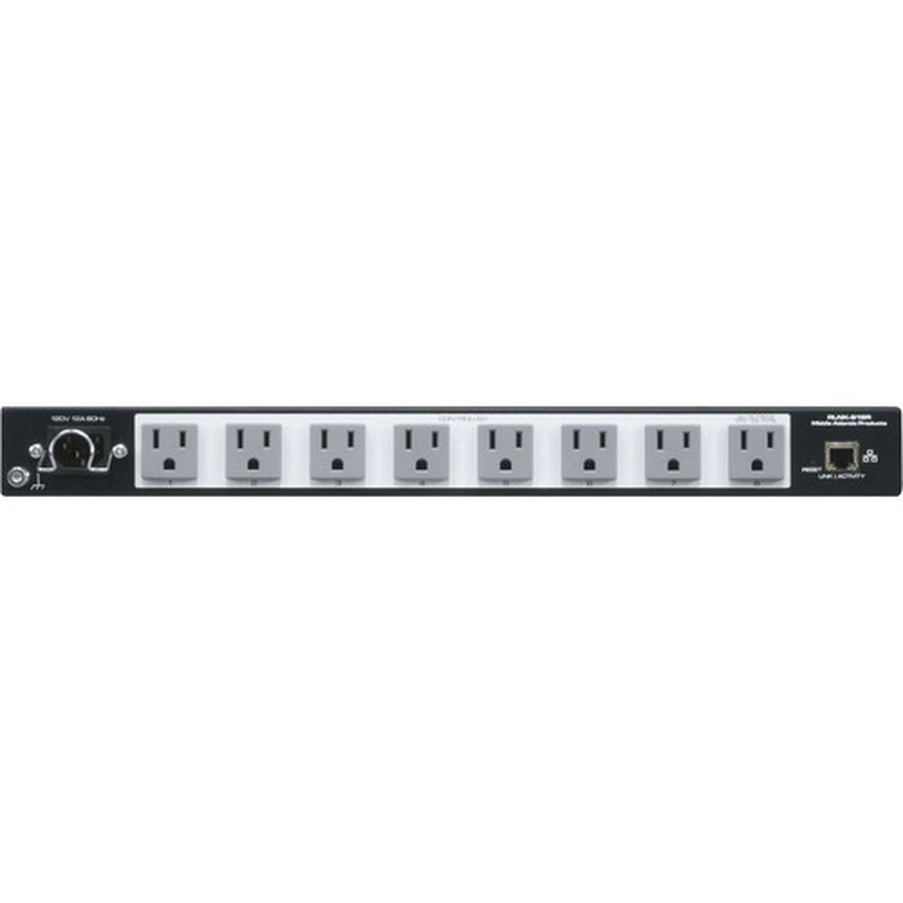 Middle Atlantic Select Series 9-Outlet PDU with RackLink - Basic - NEMA 5-15P - 9 x AC Power - Network RJ-45 - Horizontal - RLNK-915R