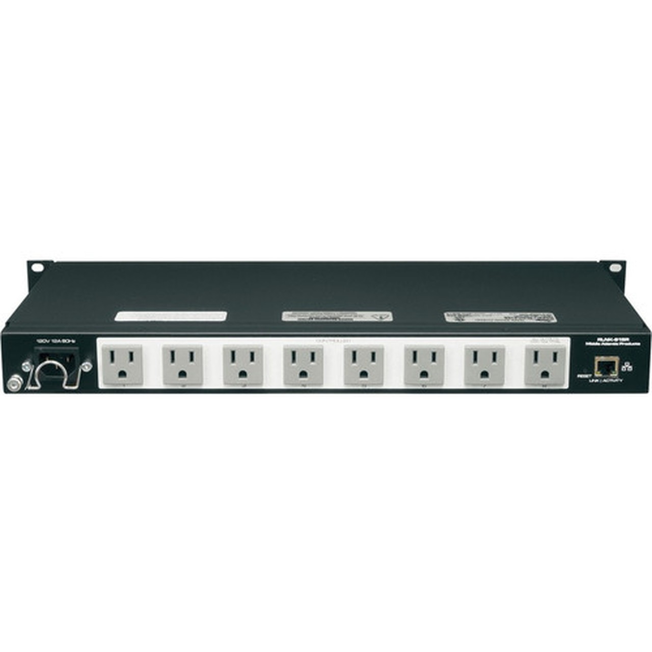 Middle Atlantic Select Series 9-Outlet PDU with RackLink - Basic - NEMA 5-15P - 9 x AC Power - Network RJ-45 - Horizontal - RLNK-915R