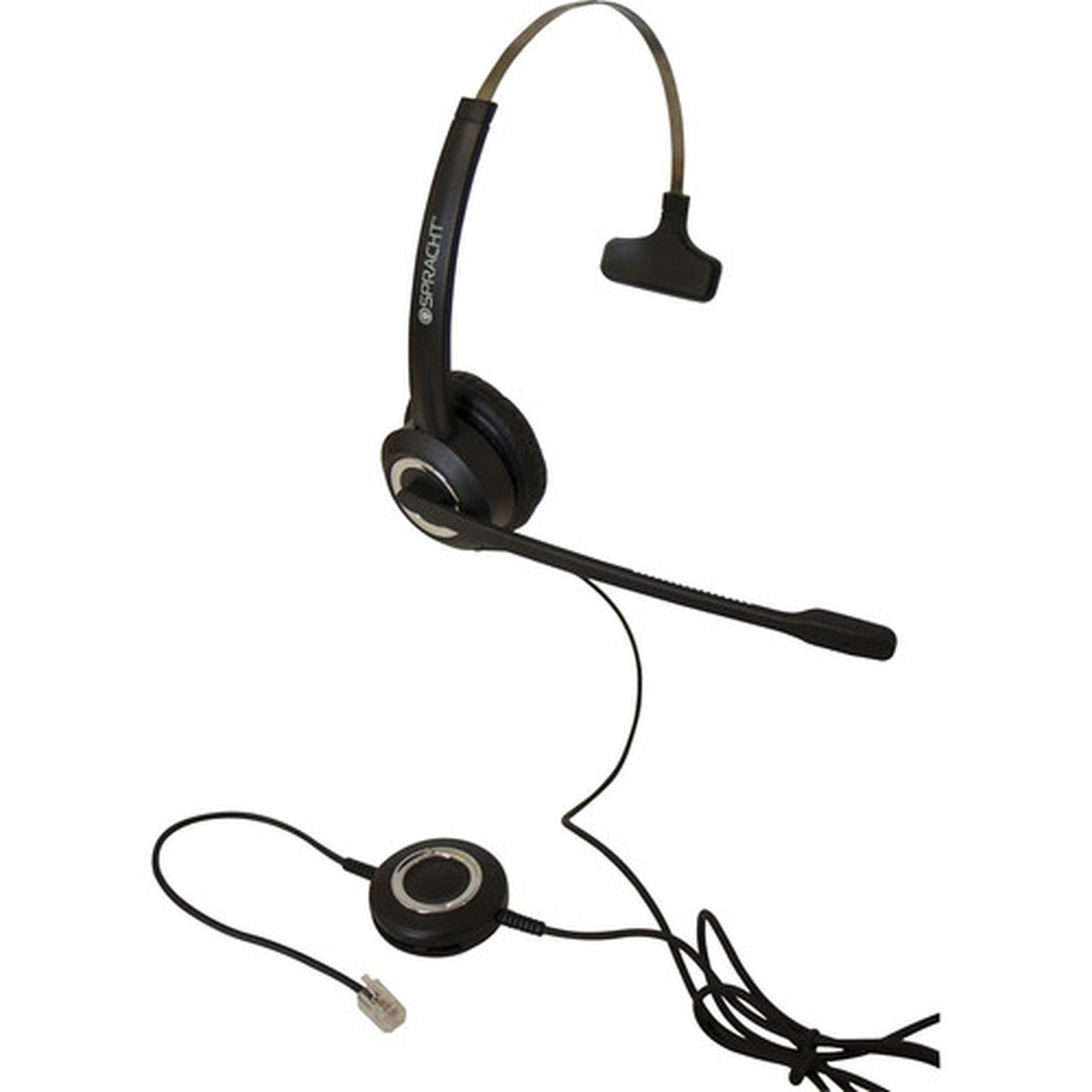 Spracht ZUMRJ9M Headset - Mono - RJ-9 - Wired - Over-the-head - Monaural ZUMRJ9M