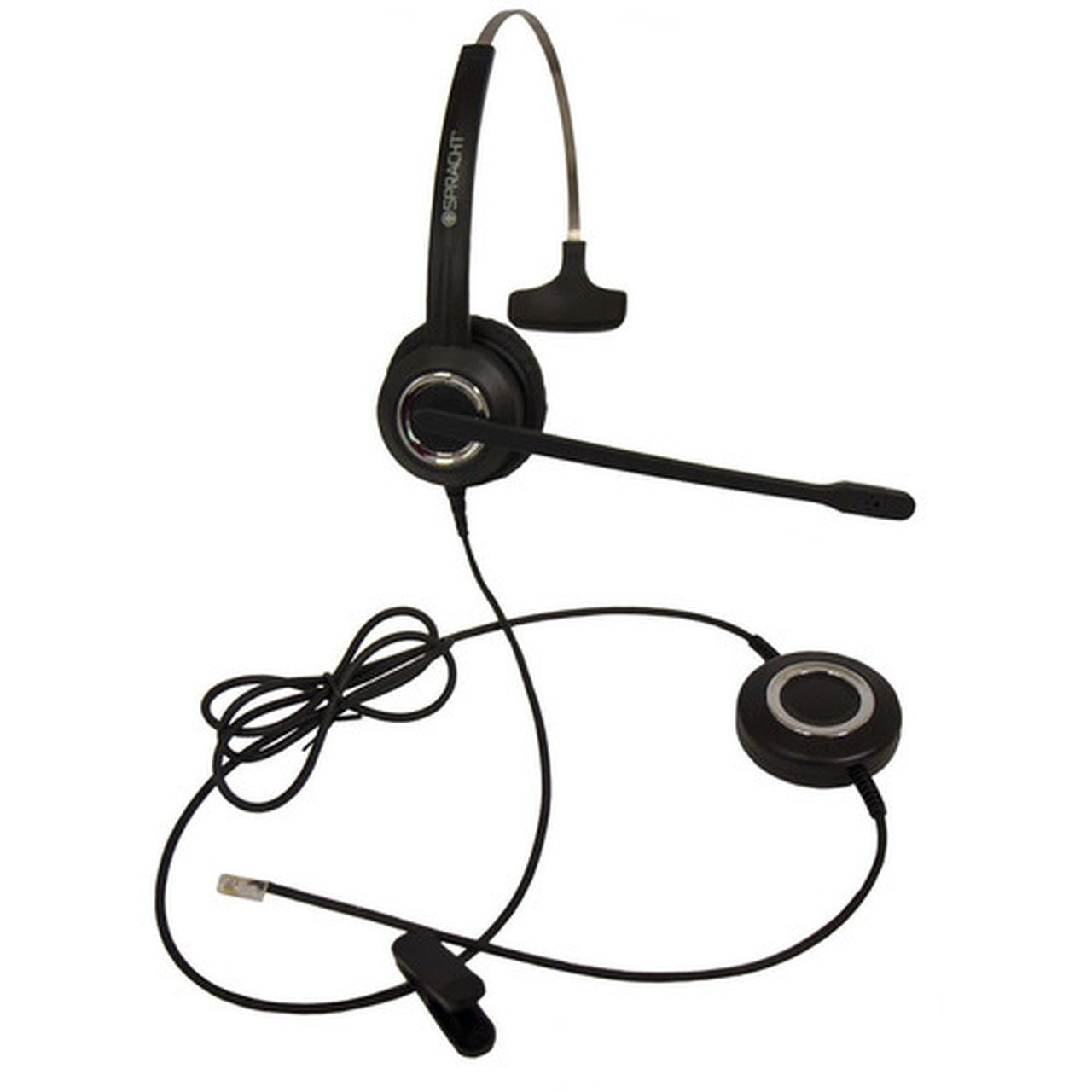 Spracht ZUMRJ9M Headset - Mono - RJ-9 - Wired - Over-the-head - Monaural ZUMRJ9M