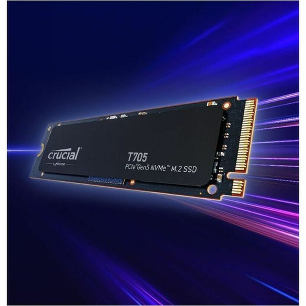 Crucial T705 4 TB Solid State Drive - M2 2280 Internal - PCI Express NVMe PCI Express NVMe 50 x4 - Desktop PC Device Supported - - CT4000T705SSD3