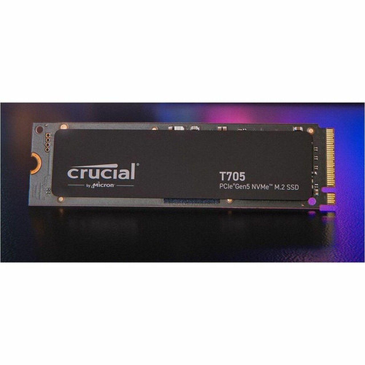 Crucial T705 4 TB Solid State Drive - M2 2280 Internal - PCI Express NVMe PCI Express NVMe 50 x4 - Desktop PC Device Supported - - CT4000T705SSD3