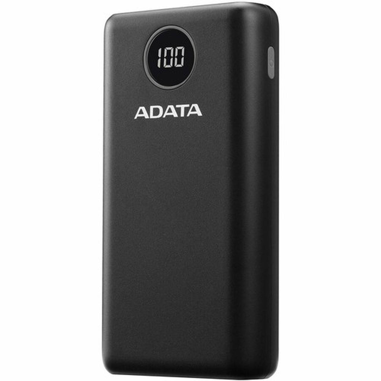 Adata P20000QCD Power Bank - For Mobile Phone Gaming Console - Lithium Polymer Li-Polymer - 20000 mAh - 3 A - 5 V DC 9 V DC 12 V AP20000QCD-DGT-CBK