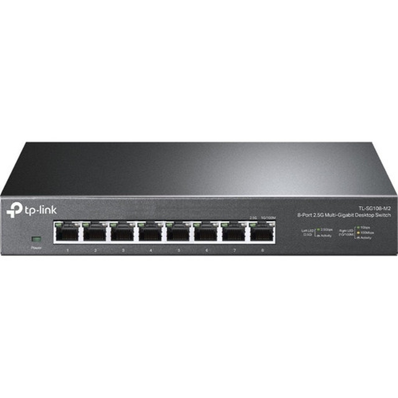 TP-Link 8-Port 25G Desktop Switch - 8 Ports - 25 Gigabit Ethernet - 25GBase-T - 2 Layer Supported - 1565 W Power Consumption - - - TL-SG108-M2