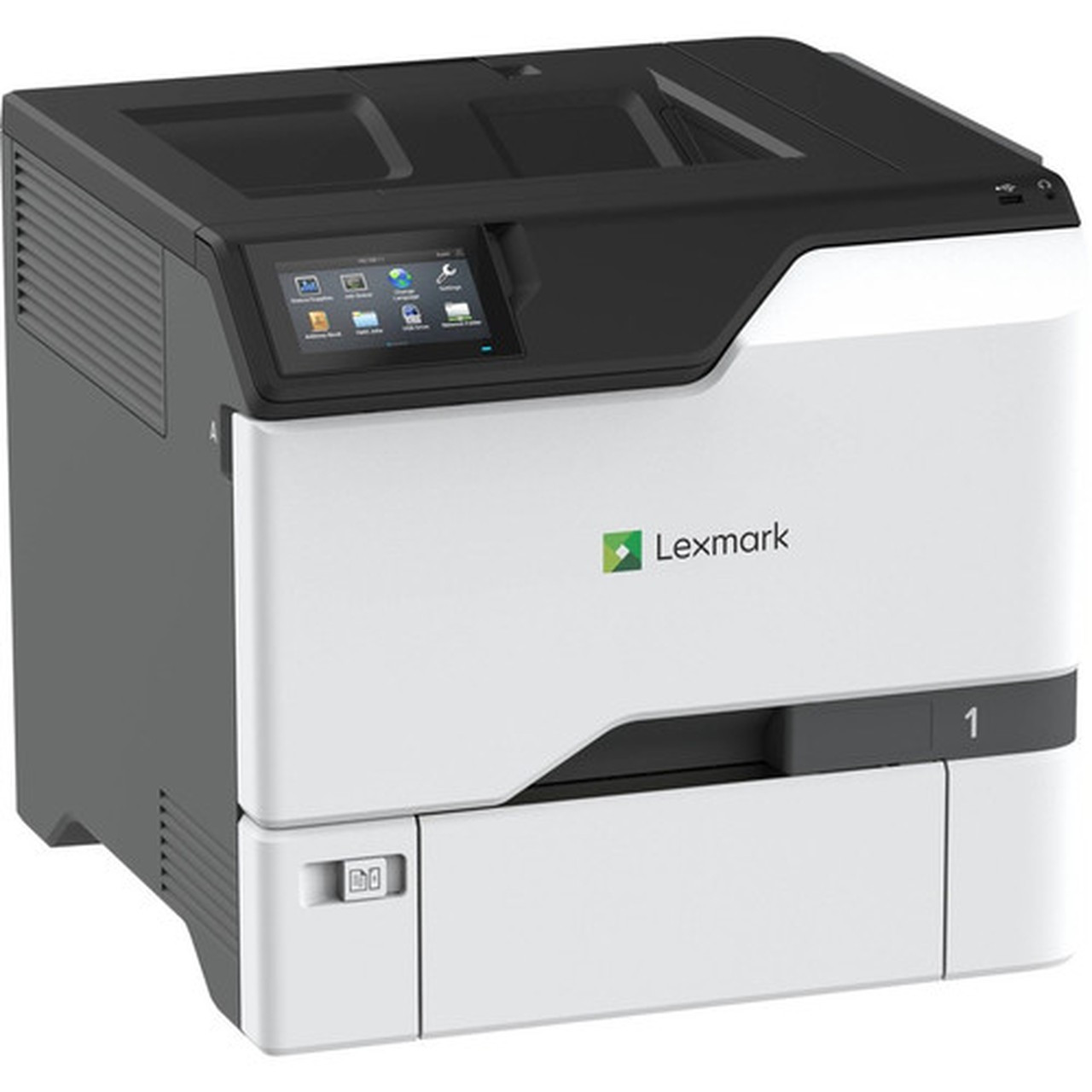 Lexmark CS735de Desktop Laser Printer - Color - 52 ppm Mono  52 ppm Color - 2400 x 600 dpi Print - Automatic Duplex Print - 650 Input 47C9100