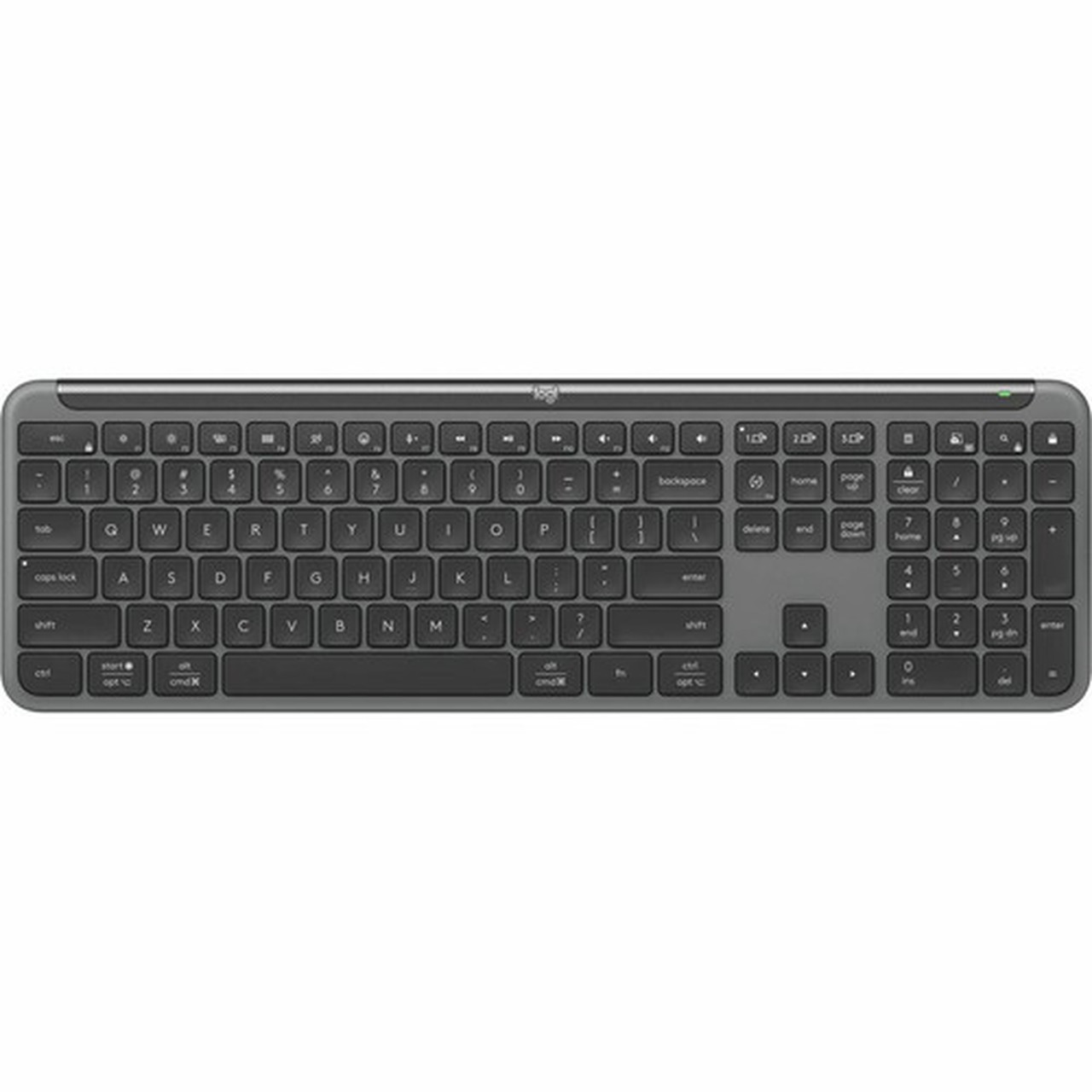 Logitech Signature Slim K950 Keyboard - Wireless Connectivity - Bluetooth - 3281 ft 10000 mm - USB Type A Interface Home Play Hot 920-012424