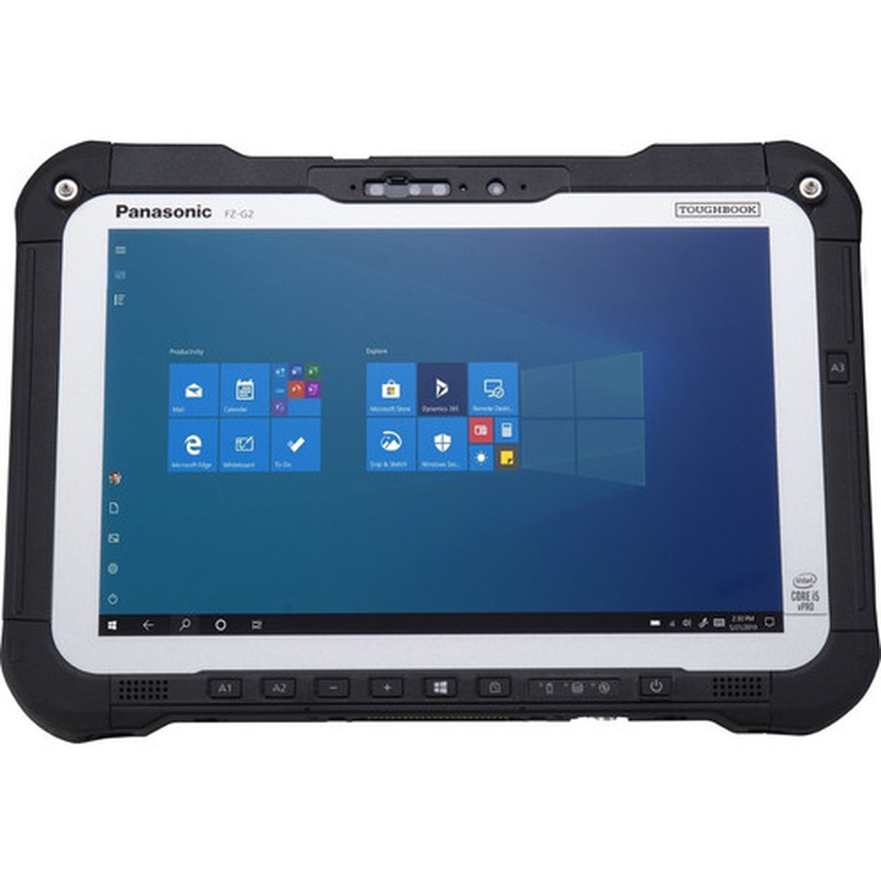 Panasonic TOUGHBOOK FZ-G2 Rugged Tablet - 101 WUXGA - 32 GB - 512 GB SSD - Core i7 10th Gen Hexa-core 6 Core i7-10810U 110 GHz - FZG2BZ01TKM