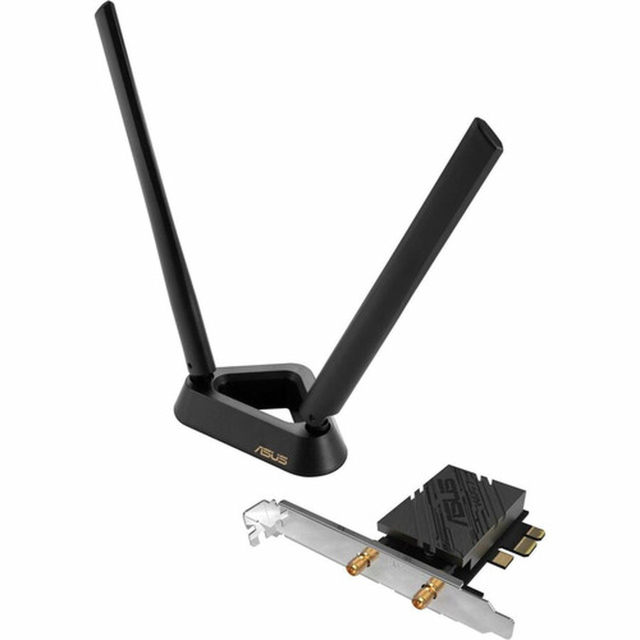 Asus PCE-BE92BT IEEE 80211be Bluetooth 54 Wi-FiBluetooth Combo Adapter for Computer - PCI Express x1 - 912 Gbits - 240 GHz ISM - PCE-BE92BT