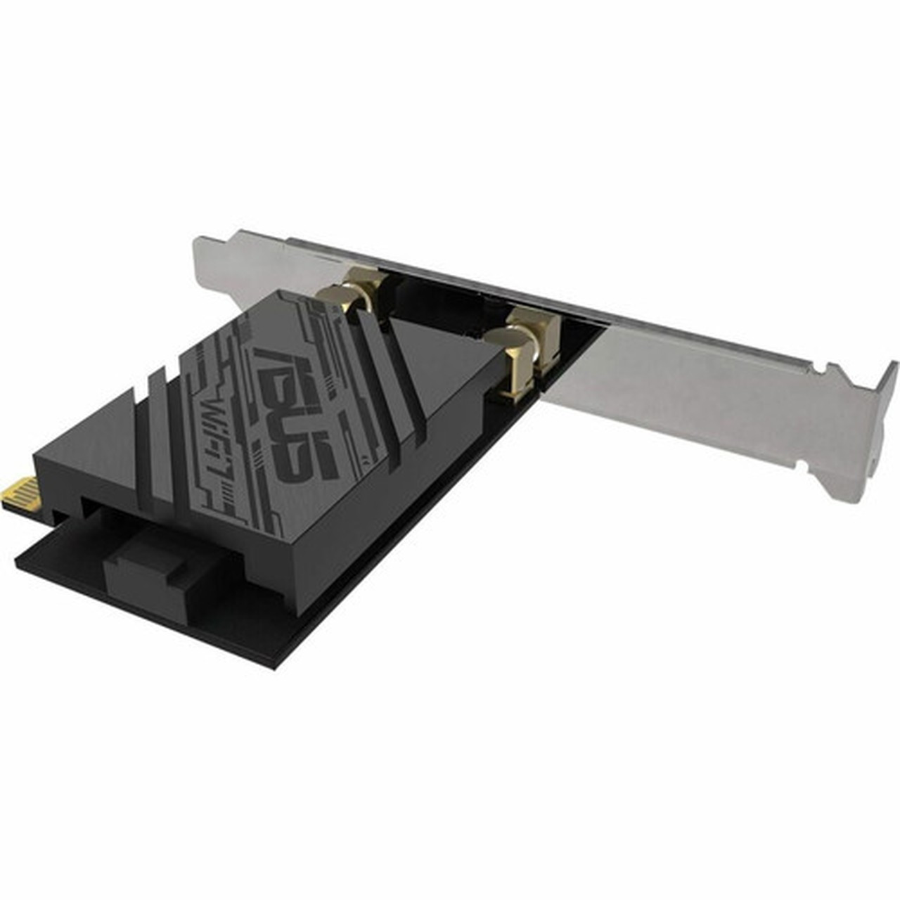 Asus PCE-BE92BT IEEE 80211be Bluetooth 54 Wi-FiBluetooth Combo Adapter for Computer - PCI Express x1 - 912 Gbits - 240 GHz ISM - PCE-BE92BT