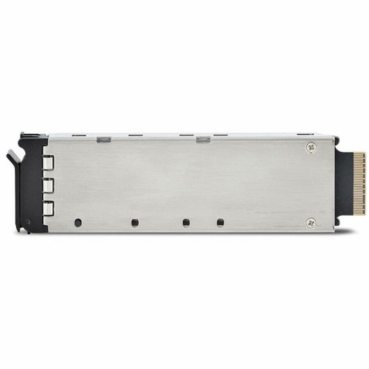 StarTechcom Drive Enclosure PCI Express NVMe 40 - Black Silver - Hot Swappable Bays - 1 x SSD Supported - 1 x Total Bay - 64 Gbits TR-M2-REMOVABLE-PCIE