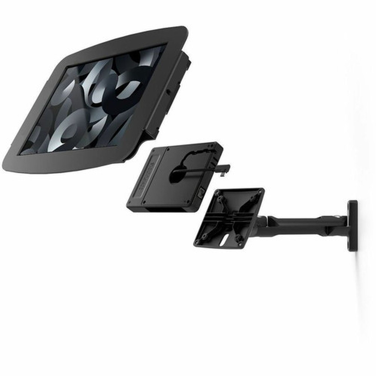 Compulocks Mounting Enclosure for Kiosk iPad Air 5 iPad Air 4 - Black - 109 Screen Support - 1 827B109IPDSBH01