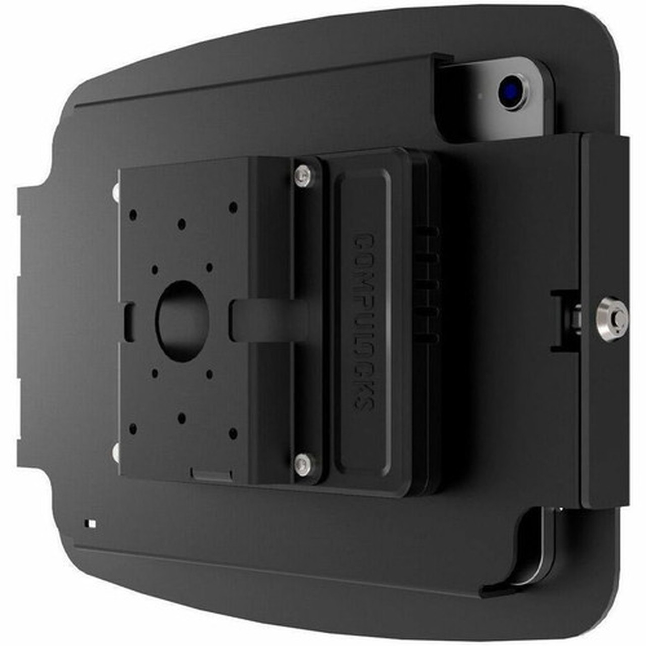 Compulocks Mounting Enclosure for Tablet iPad 10th Generation Docking Station Printer Scanner Bar Code Scanner Monitor - Black 201M209IPDSBH01