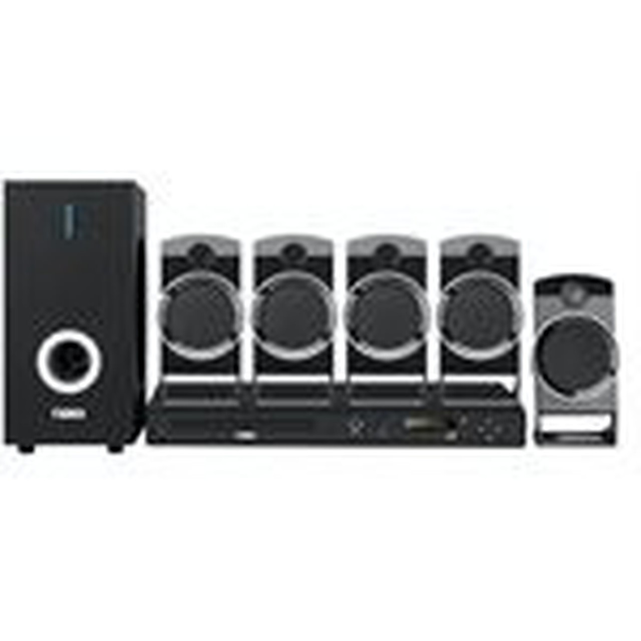 NAXA - 51 Channel Home Theater DVD  Karaoke System ND-859