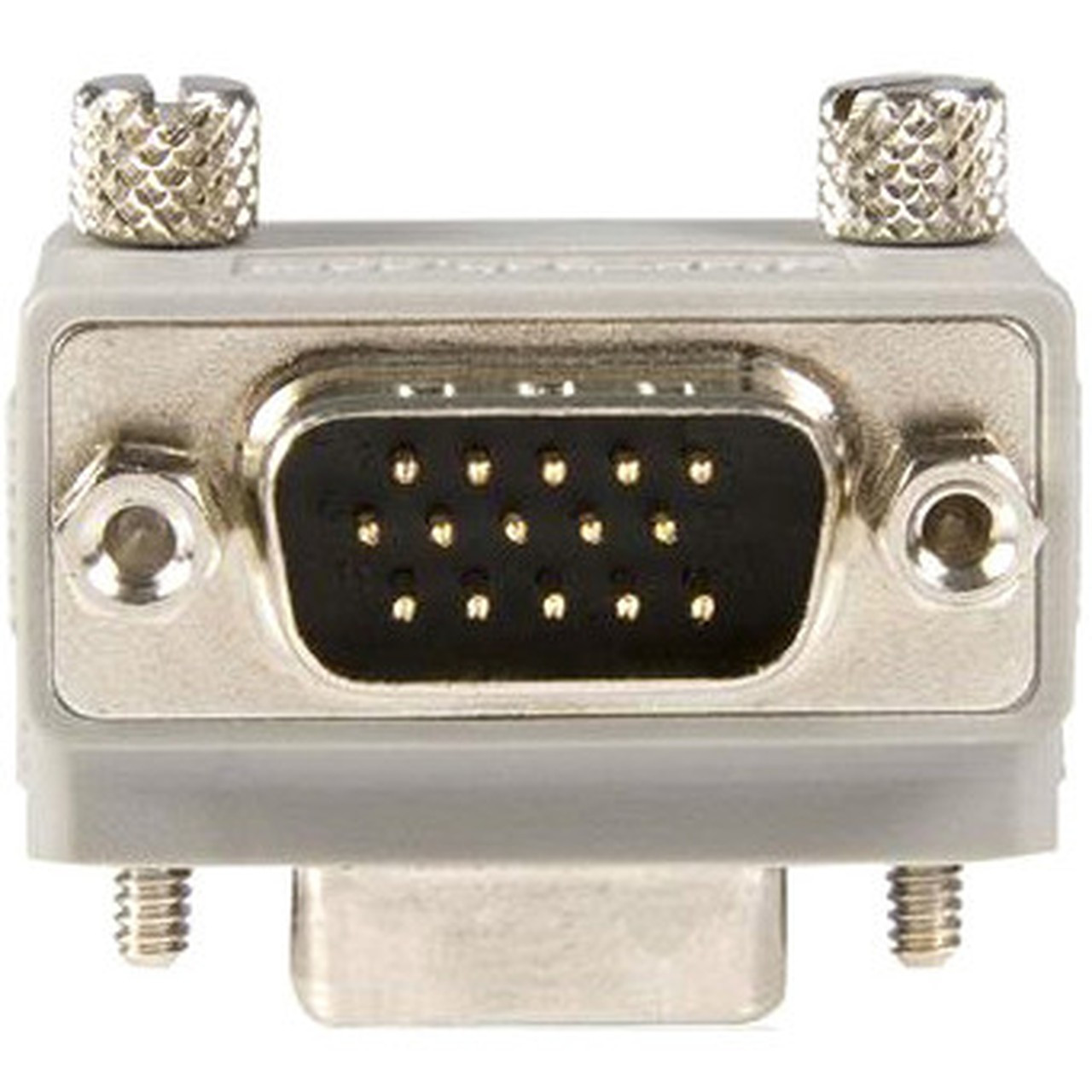 StarTechcom_VGA_adapter_cable_-_Type_2_-_right_angle_VGA_m_-_VGA_f_-_1_x_HD-15_Male_VGA_-_1_x_HD-15_Female_VGA_-_Gray_GC1515MFRA2