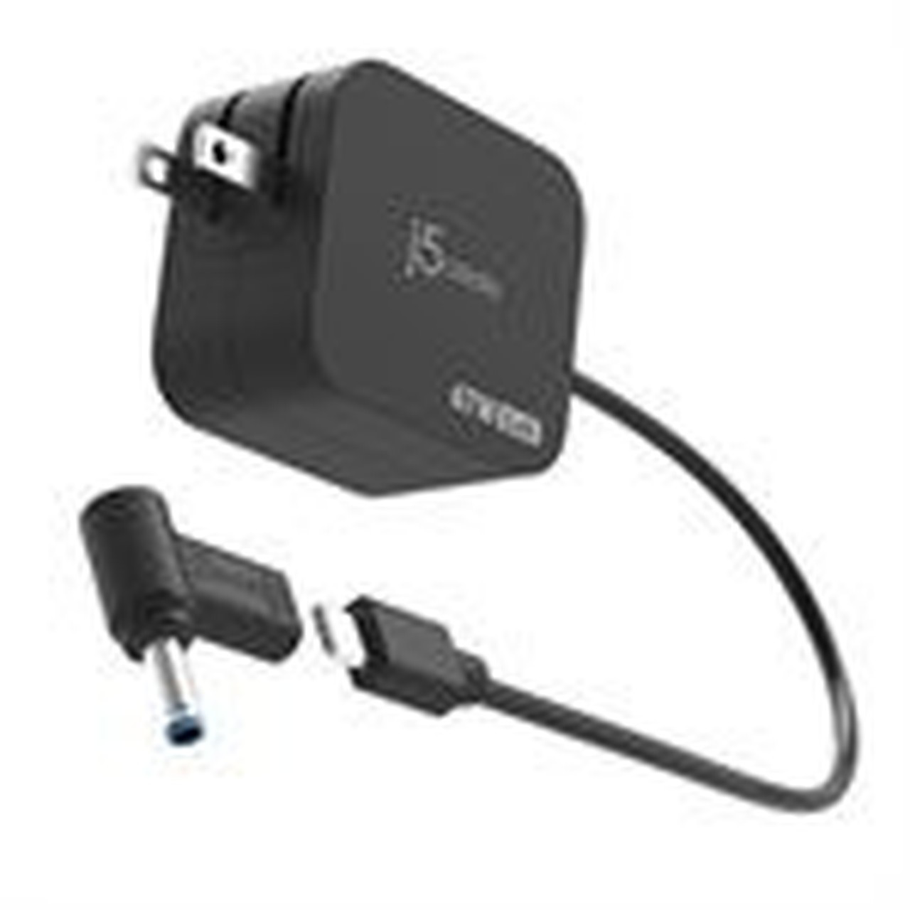j5create JUP1565 67 WATT GaN PD USB-C Mini Charger with 45mm DC Converter JUP1565