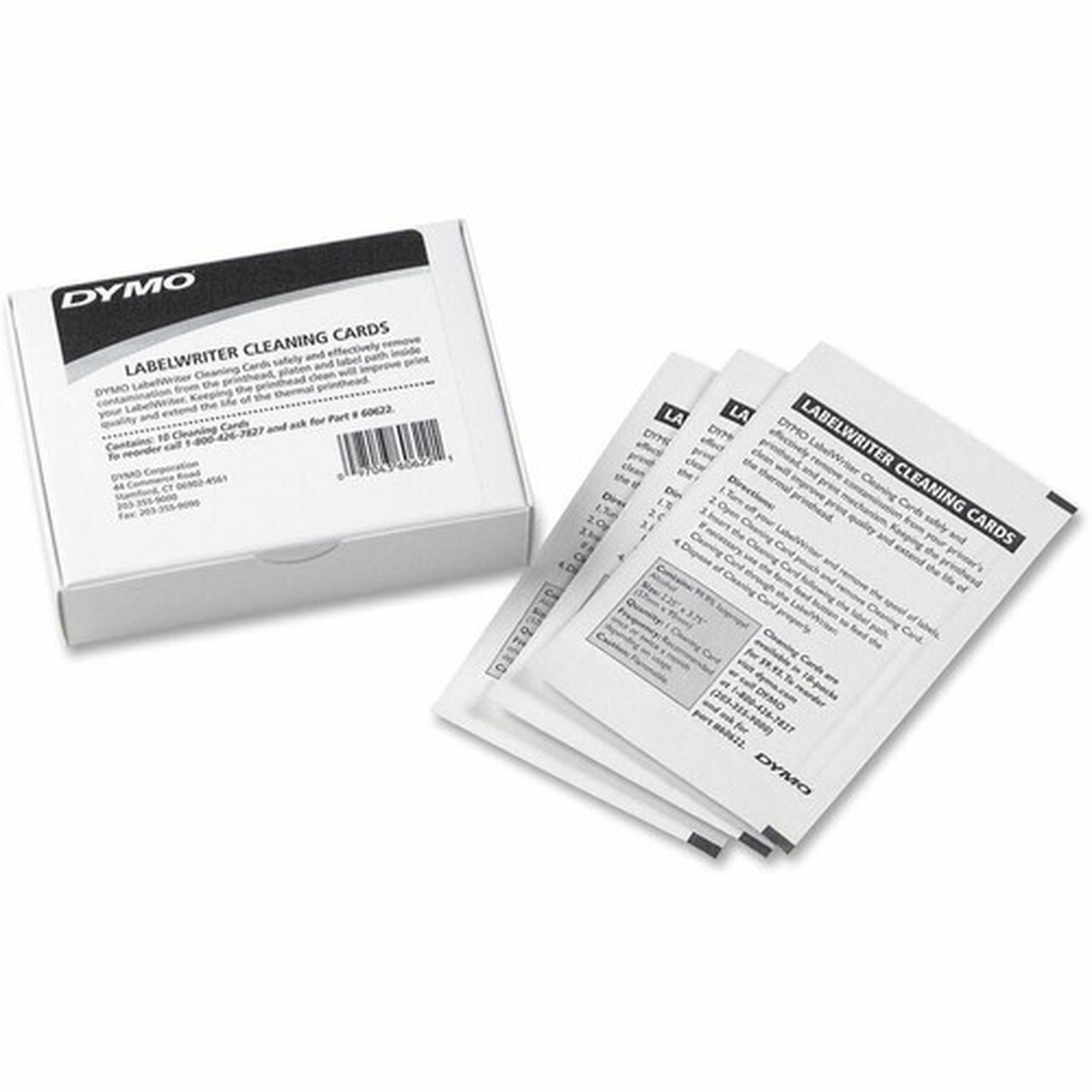 Dymo LabelWriter Cleaning Card - For Printer Head - 10  Box 60622