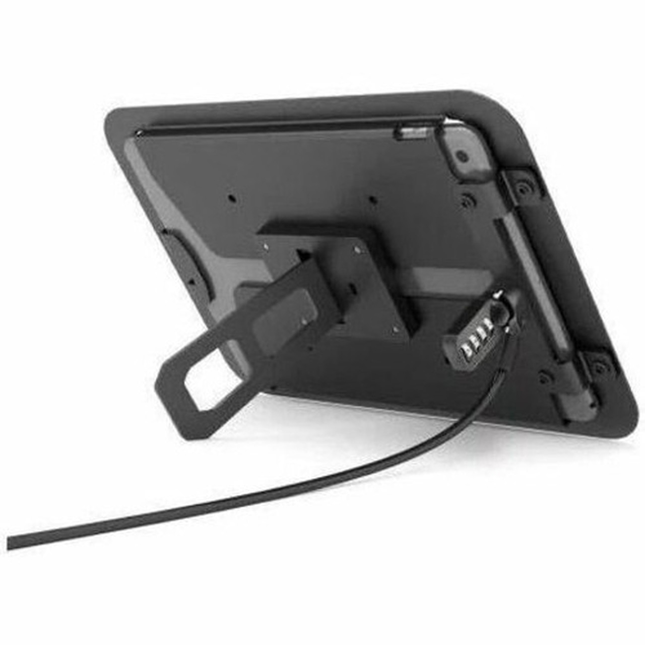 Compulocks iPad 102 Lock And Security Case Bundle With Combination Lock - Black - Aluminum - Black WOLF102BCL