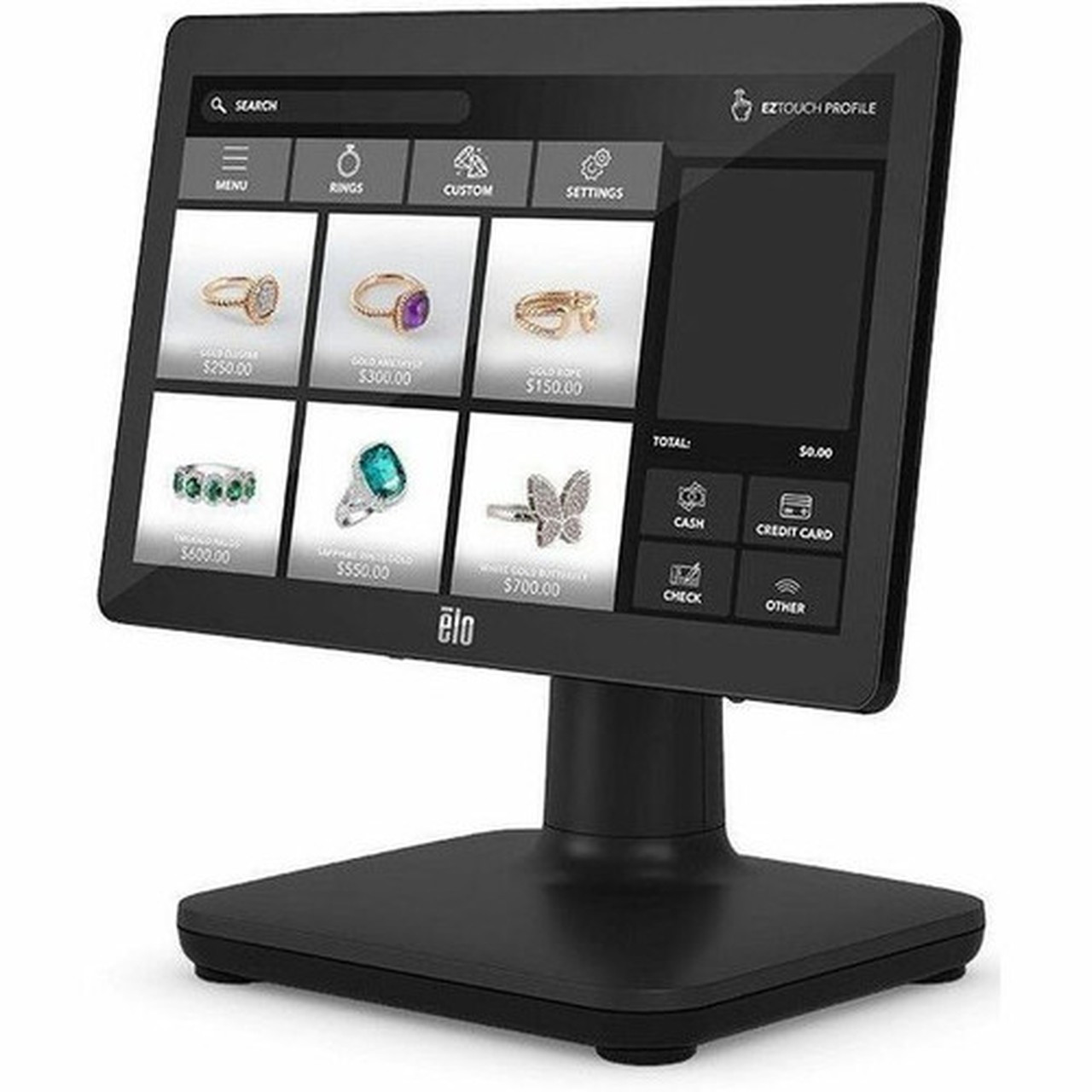 Elo EloPOS POS Terminal - Intel Celeron J4125 270 GHz - 8 GB DDR4 SDRAM - 256 GB SSD M2SATA - Windows 10 IoT Enterprise LTSC E397891