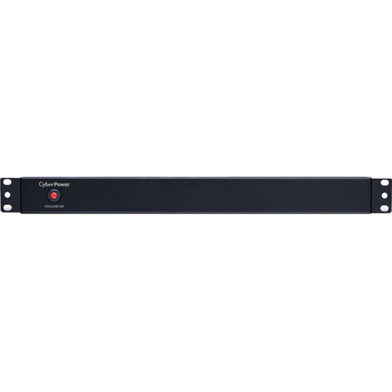 CyberPower PDU20B10R 10-Outlets PDU - Basic - NEMA 5-20P - 10 x NEMA 5-20R - 120 V AC - 1U - Vertical - Rack-mountable PDU20B10R