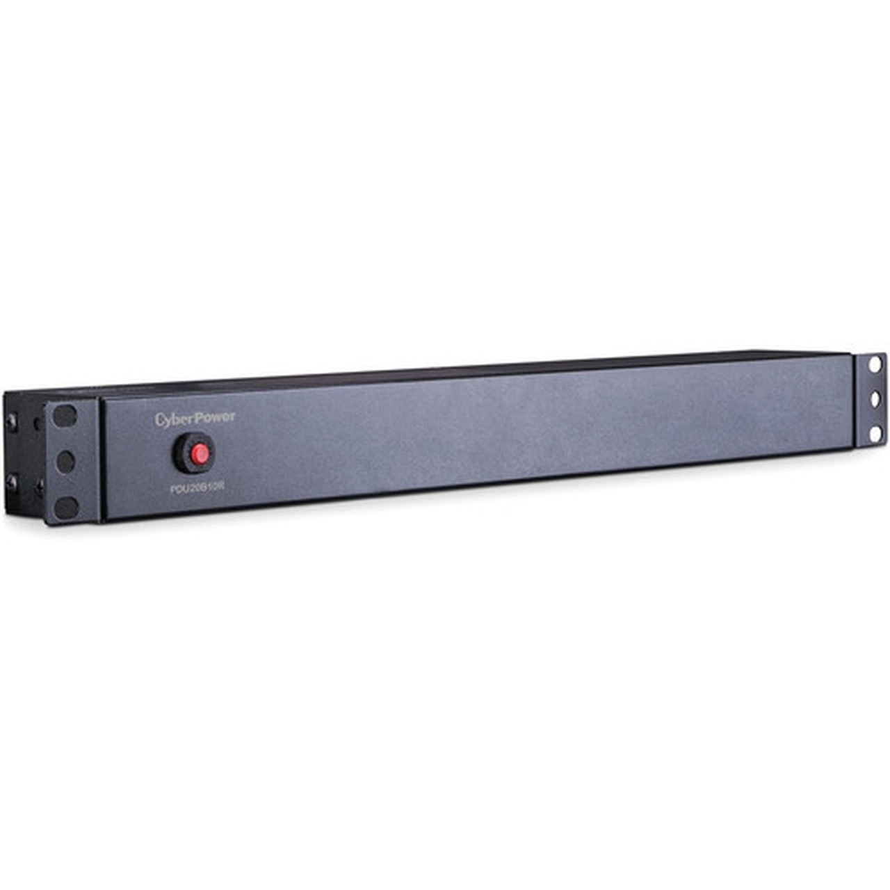 CyberPower PDU20B10R 10-Outlets PDU - Basic - NEMA 5-20P - 10 x NEMA 5-20R - 120 V AC - 1U - Vertical - Rack-mountable PDU20B10R