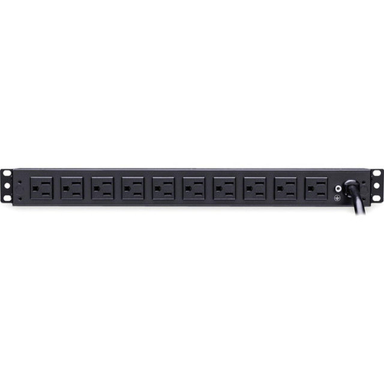 CyberPower PDU15B2F10R 12-Outlets PDU - Basic - NEMA 5-15P - 12 x NEMA 5-15R - 120 V AC - 1U - Vertical - Rack-mountable PDU15B2F10R