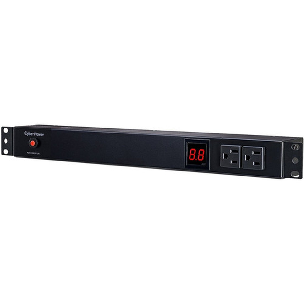 CyberPower PDU15M2F12R 14-Outlets PDU - Metered - NEMA 5-15P - 14 x NEMA 5-15R - 120 V AC - 1U - Vertical - Rack-mountable PDU15M2F12R