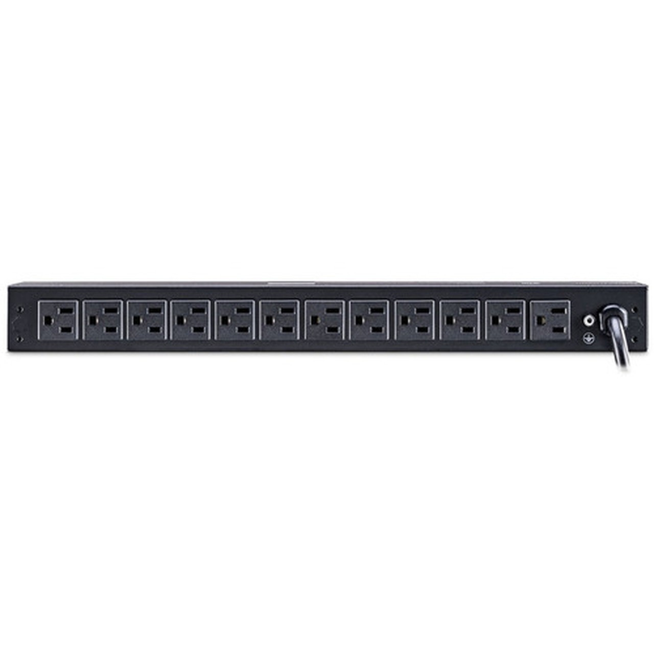 CyberPower PDU15M2F12R 14-Outlets PDU - Metered - NEMA 5-15P - 14 x NEMA 5-15R - 120 V AC - 1U - Vertical - Rack-mountable PDU15M2F12R