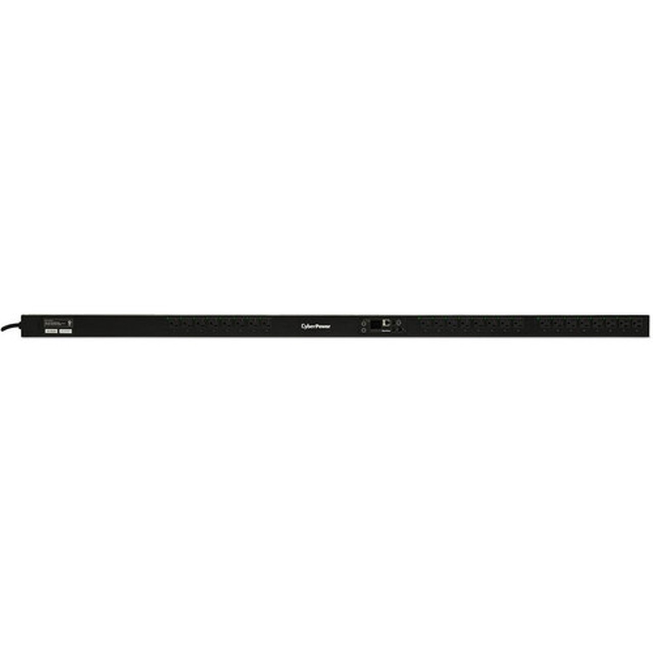 CyberPower PDU41101 Switched PDU Series - Switched - NEMA L5-20P - 24 x NEMA 5-20R - 120 V AC - Network RJ-45 - 0U - Vertical - PDU41101