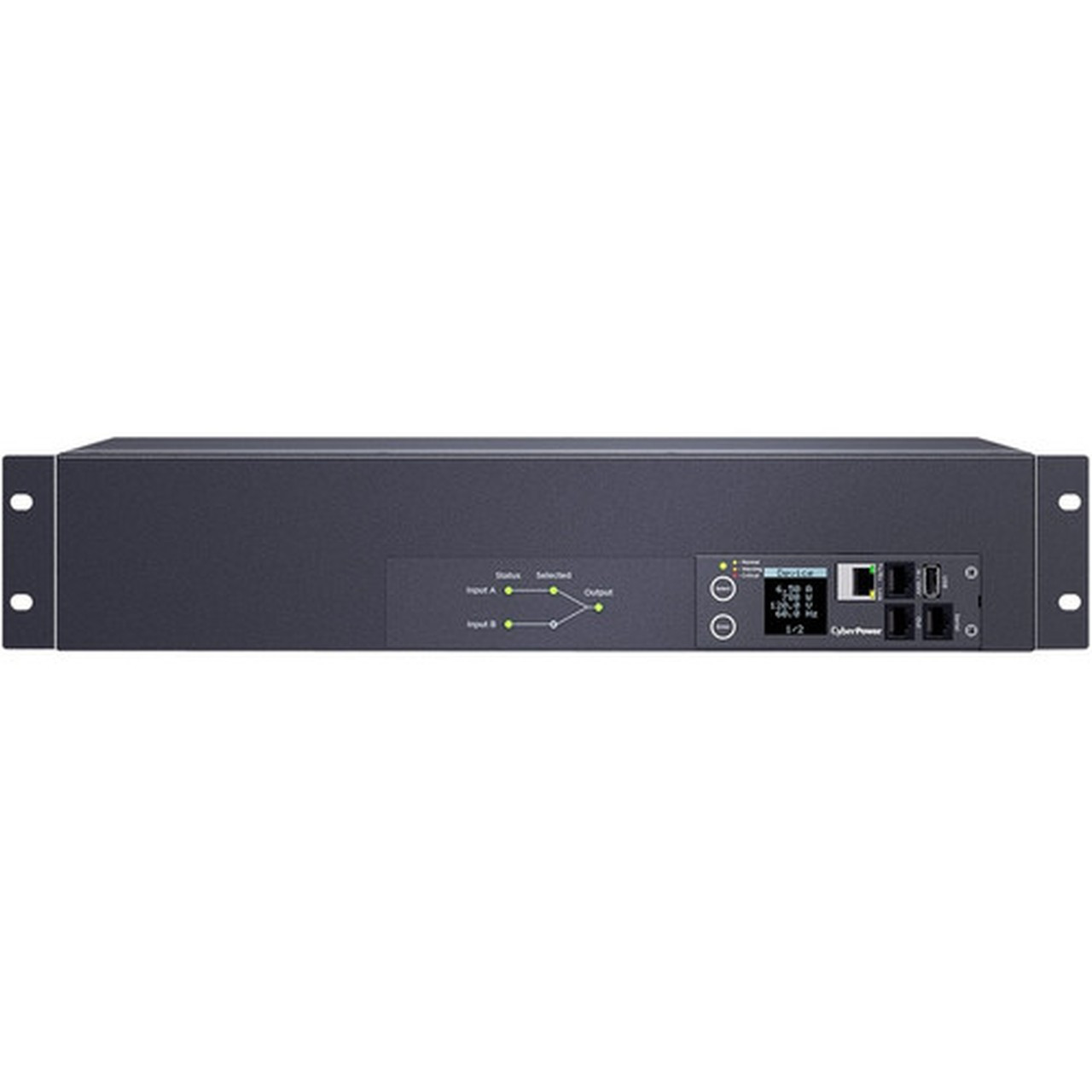CyberPower Metered ATS PDU PDU44003 17-Outlets PDU - Metered - NEMA L5-30P - 16 x NEMA 5-20R 1 x NEMA L5-30R - 120 V AC - Network - - PDU44003