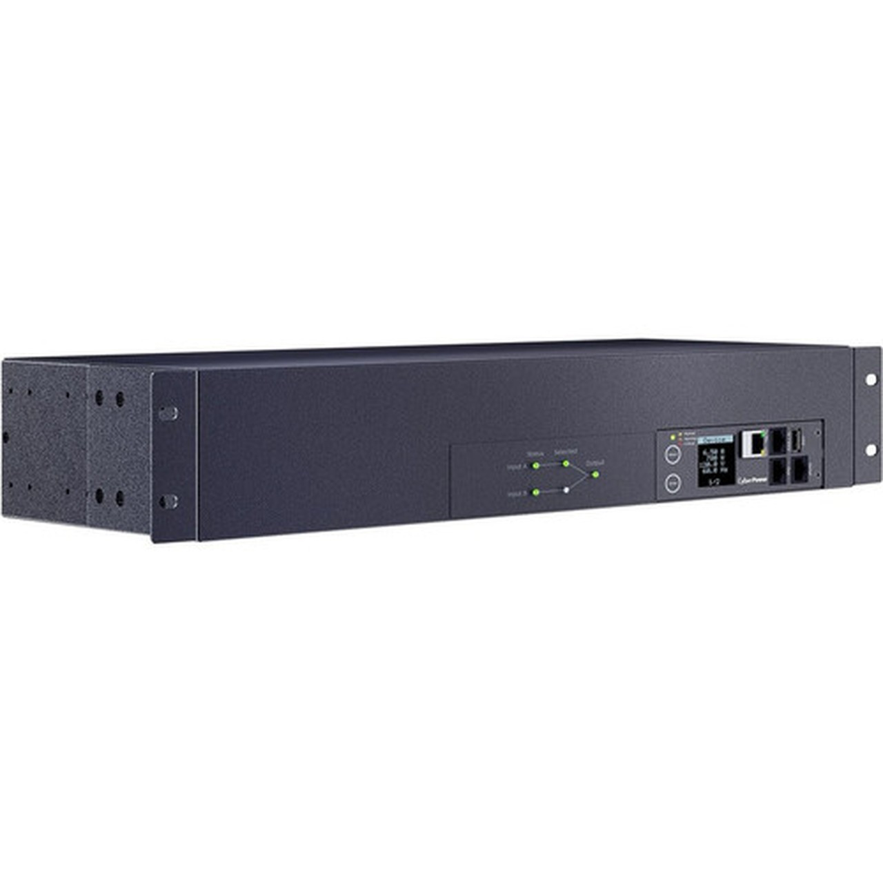CyberPower Metered ATS PDU PDU44003 17-Outlets PDU - Metered - NEMA L5-30P - 16 x NEMA 5-20R 1 x NEMA L5-30R - 120 V AC - Network - - PDU44003