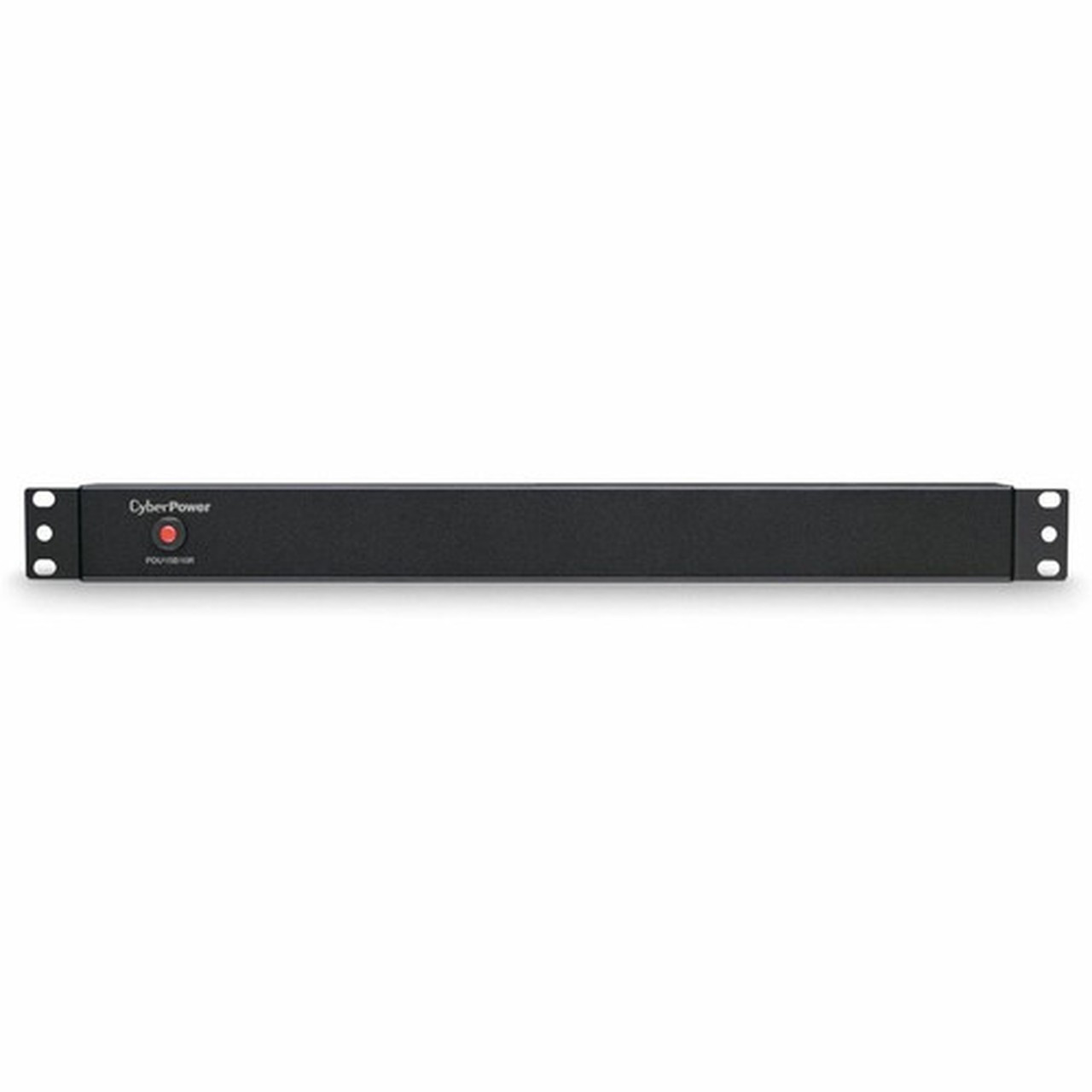 CyberPower PDU15B10R 10-Outlets PDU - Basic - NEMA 5-15P - 10 x NEMA 5-15R - 120 V AC - 1U - Vertical - Rack-mountable PDU15B10R