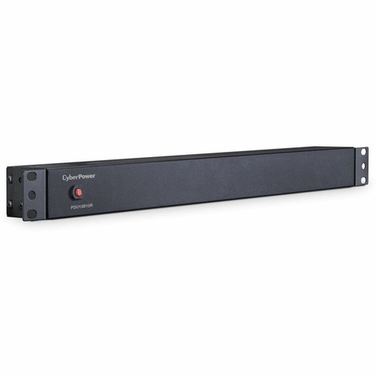 CyberPower PDU15B10R 10-Outlets PDU - Basic - NEMA 5-15P - 10 x NEMA 5-15R - 120 V AC - 1U - Vertical - Rack-mountable PDU15B10R