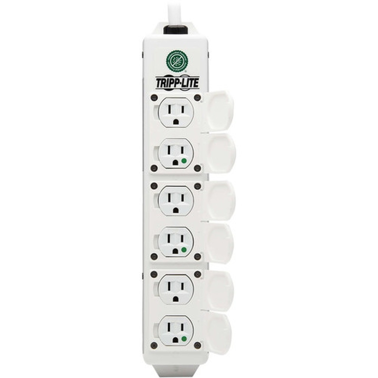 Tripp Lite by Eaton Safe-IT PS-615-HGDG 6-Outlets Power Strip - NEMA 5-15P-HG - 6 x NEMA 5-15R-HG - 15 ft Cord - 15 A Current - 120 V PS-615-HGDG