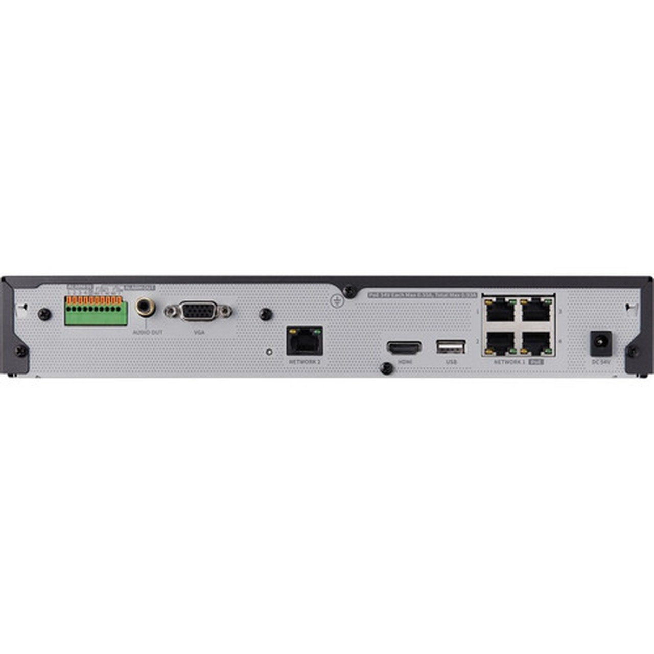Wisenet 4 Channel NVR - 4 TB HDD - Network Video Recorder - HDMI XRN-420S-4TB